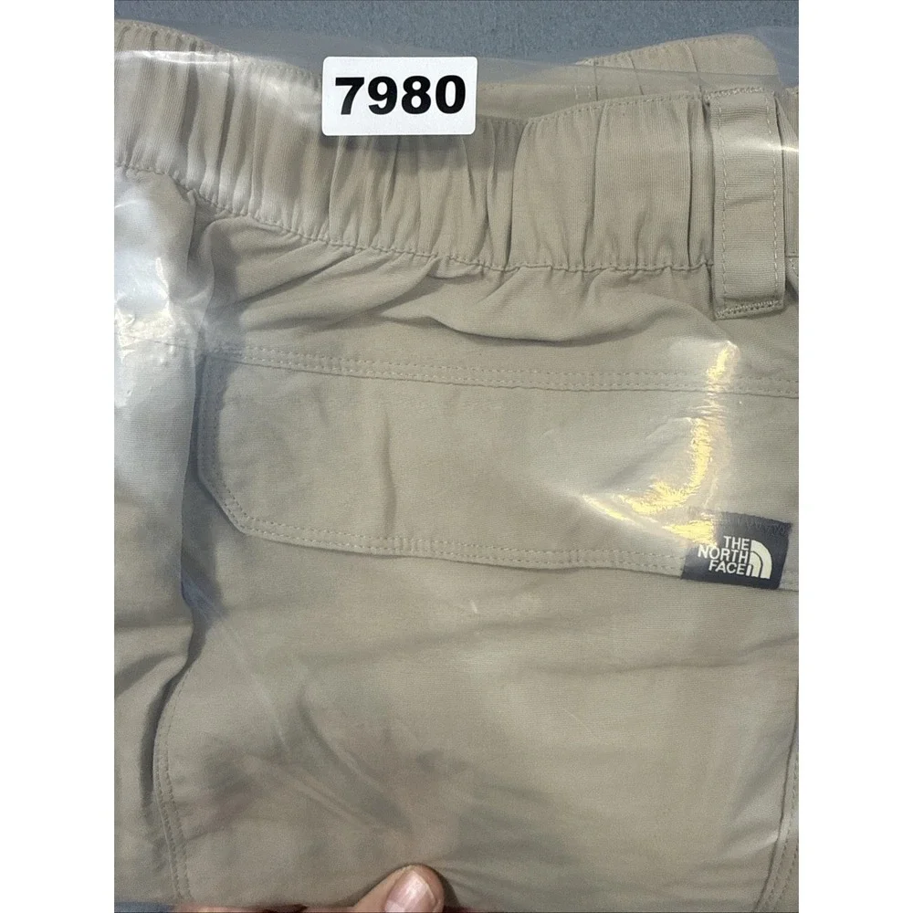 The North Face‎ Convertible CARGO BELTED Pants Mens XL TAN Nylon Outdoor FISHING